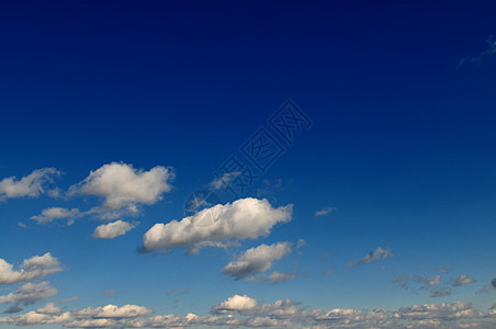 蓝色天空 有白云气候气氛晴天环境水分沉淀天堂太阳空气阳光图片