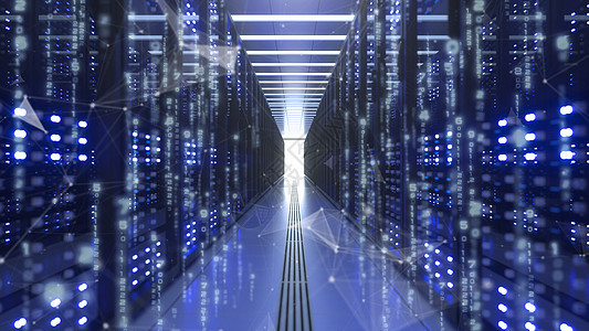 数据中心计算机在网络安全服务器机房加密密码室的计算机拉回器矿业货币架子商业技术硬件托管中心代码房间图片
