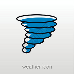 龙卷风图标 气象 天气灾难旋转台风漏斗飓风危险漩涡力量风暴旋风图片