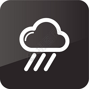 雨云图标 下水 降雨 天气季节插图预报下雨天空风暴气象暴雨气候多云图片