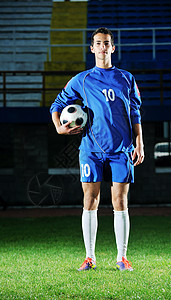 足球运动员肖像男生游戏运动力量身体白色红色肌肉玩家成功图片