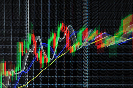 股票图表监视器数据屏幕资金货币利润报告金融贸易速度图片