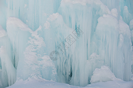 冰雪喷泉装饰风格水晶概念蓝色天气液体季节季节性图片