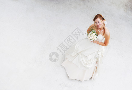 美丽的新娘女孩生活彩虹女士面纱魔法婚礼裙子花束花朵图片