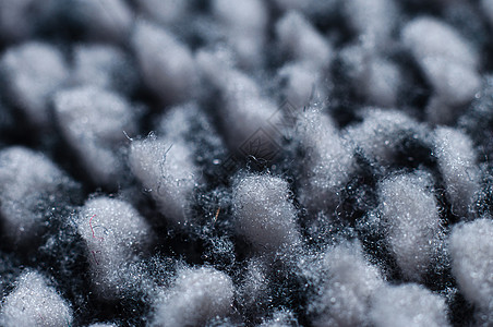 以灰色羊毛材料封闭 宏观摄影为基础的暖热结构图片