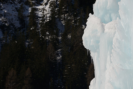 冰雪液体蓝色水晶季节概念装饰喷泉白色天气冻结图片
