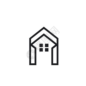 房子图标矢量插图设计模板扳手住房窗户服务项目标识住宅工作金属建筑学图片