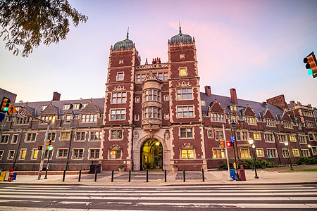 宾夕法尼亚大学教育旅行建筑学意义机构学习观光建筑城市四边形图片