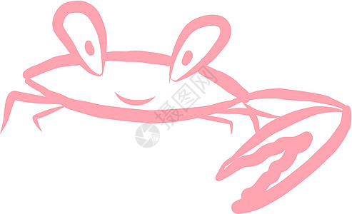 粉红色章鱼直线矢量插图短片艺术 图示 蓝色水母涂鸦的光影海洋水族馆草图触手问候螃蟹手绘紫色水彩卡通片图片