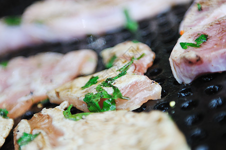 烧烤肉野餐烧烤烘烤肋眼蔬菜火焰牛扒餐厅肋骨煤炭图片