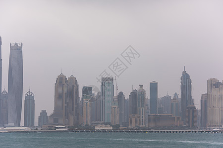 阿联酋迪拜市奢华地标办公室旅游景观市中心旅行码头天空场景图片
