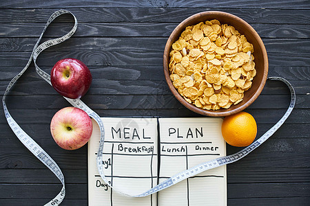 有机健康木质背景食品食用食品计划食物损失厨房午餐文档水果营养蔬菜床单桌子图片
