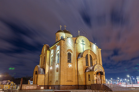 白俄罗斯格罗德诺全体白俄罗斯圣徒大教堂的教堂 以纪念图片
