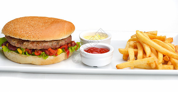 汉堡包午餐洋葱芝麻美食芝士汉堡牛肉食物小吃沙拉图片