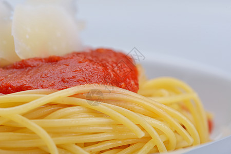 意大利面条菜单服务餐厅营养蔬菜煮沸糖类盘子食物小麦图片