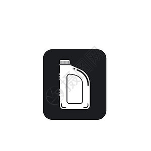 润滑油瓶石油瓶图标矢量说明概念设计车辆油罐车塑料瓶子自行车燃料标签液体服务润滑图片