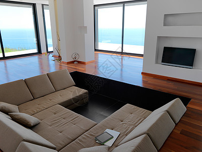 现代设备桌子别墅奢华风格公寓装饰阳台家具椅子财产图片