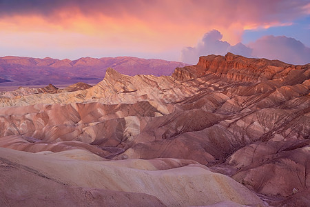 加利福尼亚死亡谷国家公园景观California风景侵蚀国家沙漠沙丘旅行冒险斯基角山脉日出图片
