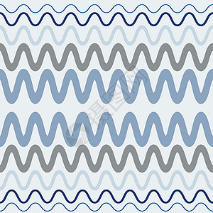 平方背景的无缝图案  波浪和zigzags网站项目博客笔记本几何学纺织品插图正方形明信片图书背景图片