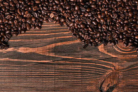木制背景咖啡豆咖啡公司咖啡叶子咖啡树面包地面早餐酿造桌子咖啡馆图片