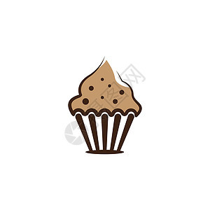 Cup cake 蛋糕标志矢量图标早餐浆果卡通片面包食物奶油水果巧克力生日漩涡图片