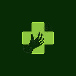 医疗十字标志矢量 ico商业医院创造力标识身份药店网络品牌制药插图背景图片