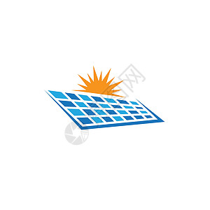 太阳能科技标志模板回收太阳系环境插图力量技术商业阳光控制板标识背景图片