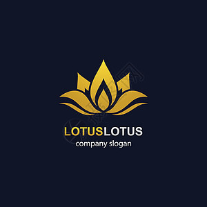 Lotus 标识模板矢量图标奢华农场首饰化妆品瑜伽精品酒店温泉叶子艺术百合背景图片