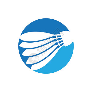 羽毛球徽标图像插图健康艺术身份羽毛商业运动运动员锦标赛标识旋风背景图片