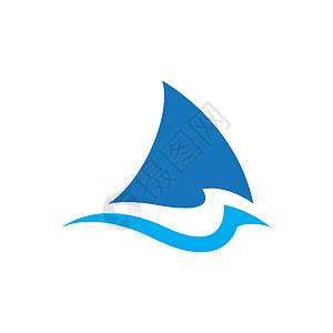 鱼翅标志设计动物运动海滩团队标识牙齿荒野蓝色鲨鱼海洋图片