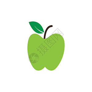 苹果图标矢量商业插图标识公司营养水果红色饮食叶子绿色图片