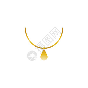 nital 徽标矢量金子配件项链女孩女性珍珠插图魅力标识宝石图片