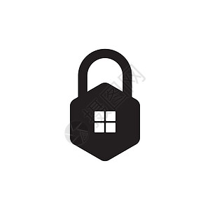 锁定标签徽标图标安全锁孔挂锁技术互联网钥匙网络隐私插图警卫图片