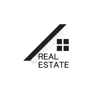 物业标志模板房子销售不动产插图贷款创造力公寓金融城市徽标图片