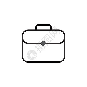 简单实例图标设计案件配饰文件夹经理学校平面行李套装盒子图片