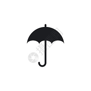 雨伞标志 vecto黄色收藏白色商业阳伞天气标识太阳气象遮阳棚图片