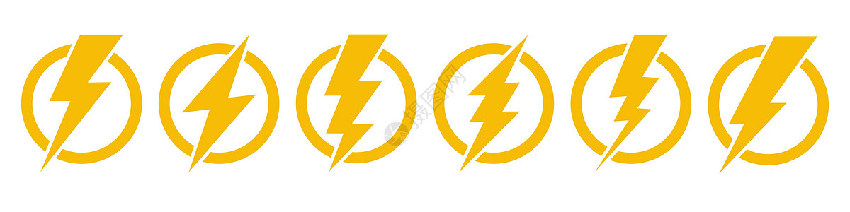 flash背景Flash 图标设置简单设计天气电气电压标识收费网络活力震惊螺栓力量插画