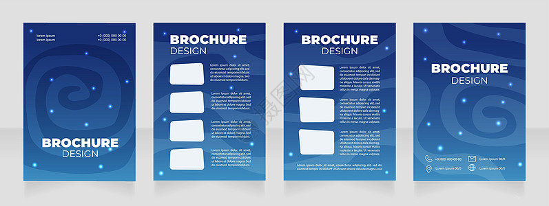 航空大学促职空白小册子设计手册设计图片