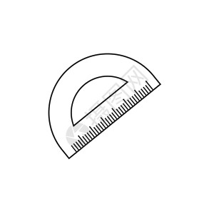 标尺图标矢量图设计几何学图表测量毫米数字学校插图厘米水平教育图片