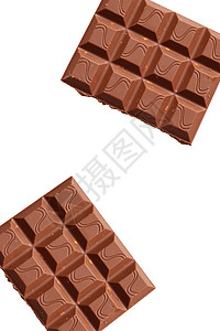 碎巧克力片 白底的碎屑 可可甜点棕色黑色牛奶酒吧糖果营养产品活力宏观食物图片