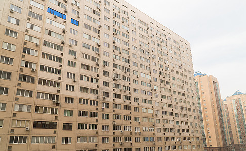 住宅综合设施 现代建筑结构阳台地面多层物业窗户房子天空城市蓝色高楼图片