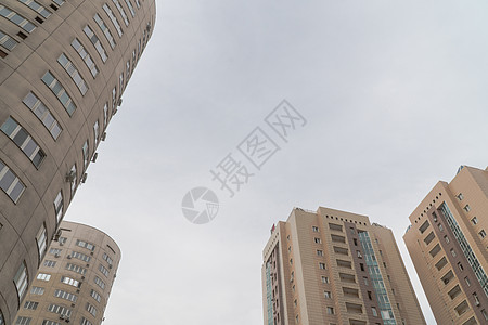 住宅综合设施 现代建筑结构建筑学多层阳台城市不动产椭圆形房子公寓高楼窗户图片