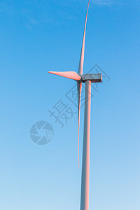 大型风力涡轮机用于发电 单位 千兆赫农场力量涡轮创新风车旋转环境活力螺旋桨场地图片