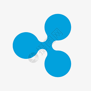 Ripple的矢量标志 XRP 图标 加密货币图片