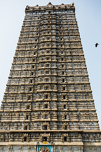 穆尔德什瓦尔寺庙20层Gopura图片