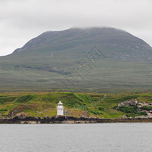 在Feolin Jura Hebrides附近的Islay音响的T-Sruith灯塔图片