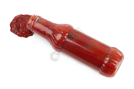 瓶番茄酱玻璃胡椒小吃蔬菜瓶装食物辣椒白色瓶子红色图片