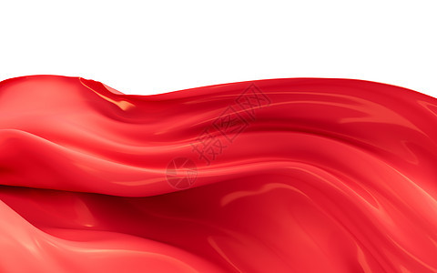 红色的飞行服 3升降材料棉布曲线布料线条海浪织物柔软度窗帘纺织品图片