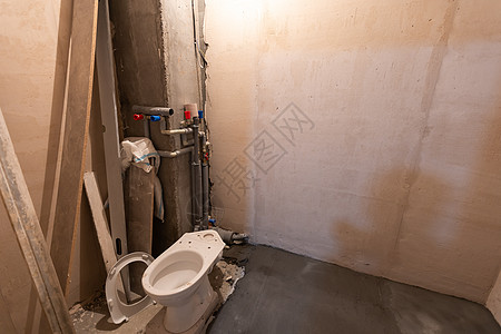 卫生间 管道和厕所的修理图片