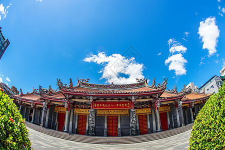 台湾台北 Austenhin和蓝天世界遗产旅行伤口旅游景点路主寂寞神社街景寺庙图片